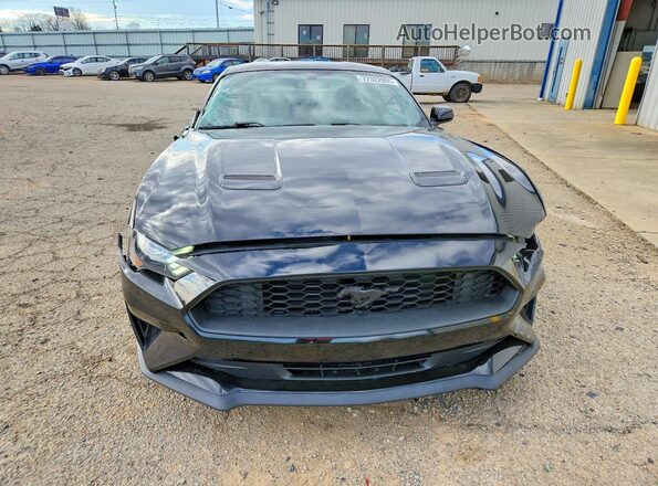 1FA6P8THXK5205052 2019 FORD MUSTANG Black Вид спереду