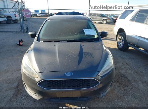 1FADP3E2XJL286891 2018 FORD FOCUS Gray Rear interior view