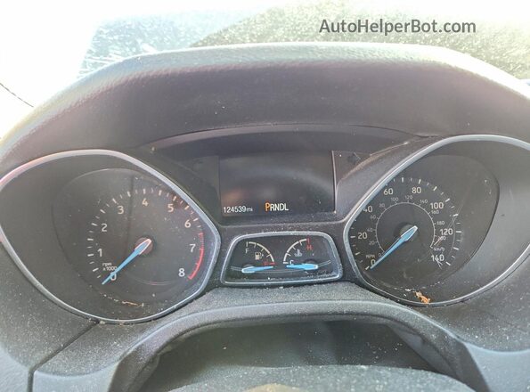 1FADP3F21GL261790 2016 FORD FOCUS Серый Вид щитка приборов
