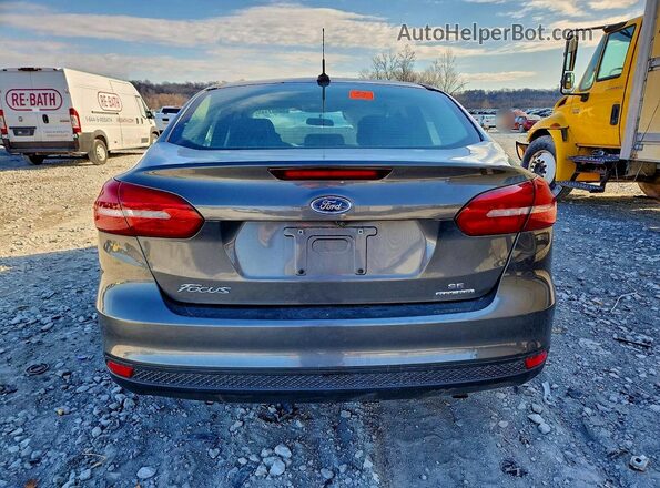 1FADP3F21GL261790 2016 FORD FOCUS Серый Вид сзади