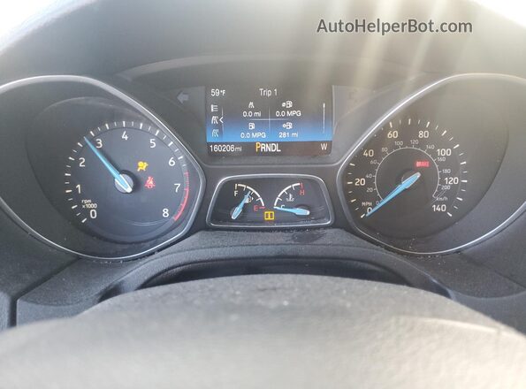 1FADP3F25HL251295 2017 FORD FOCUS White 