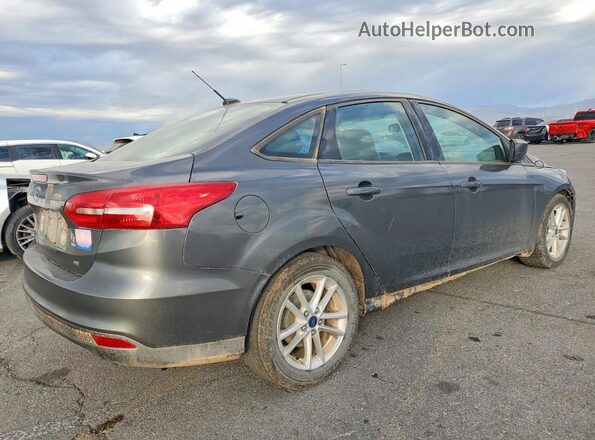 1FADP3F26JL262425 2018 FORD FOCUS Gray Trasero derecho