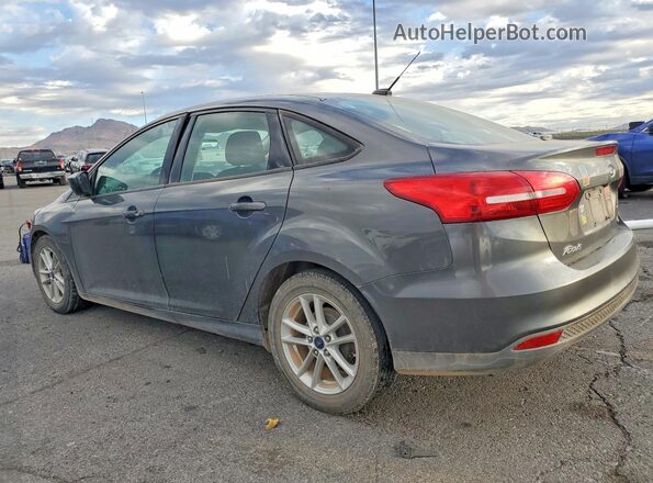 1FADP3F26JL262425 2018 FORD FOCUS Gray Trasero izquierdo