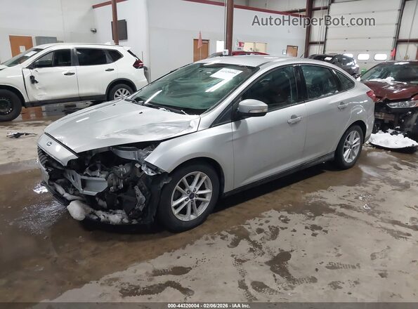 1FADP3F27HL288414 2017 FORD FOCUS Серебряный Передняя левая четверть