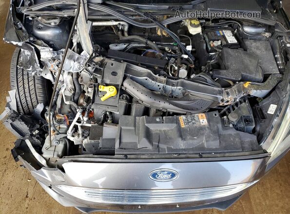 1FADP3J27HL259910 2017 FORD FOCUS Charcoal Вид задньої частини салону