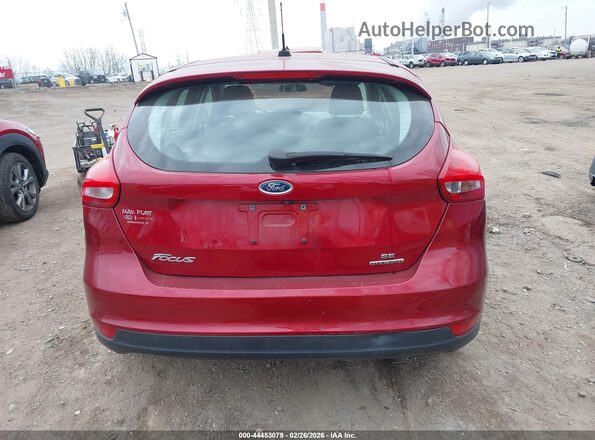 1FADP3K21GL226978 2016 FORD FOCUS Red 