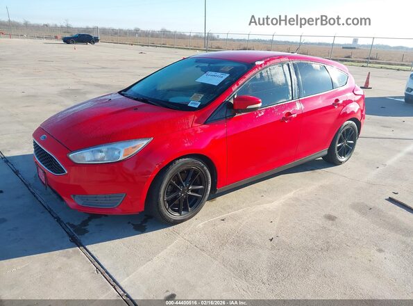 1FADP3K22GL239321 2016 FORD FOCUS Red Առջևի ձախ երեք քառորդ տեսարան