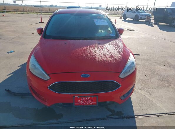 1FADP3K22GL239321 2016 FORD FOCUS Red Սարքավորումների վահանակի տեսք