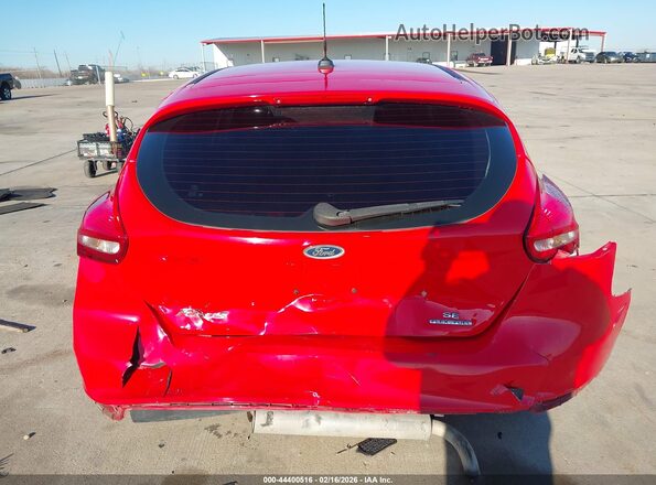 1FADP3K22GL239321 2016 FORD FOCUS Red 