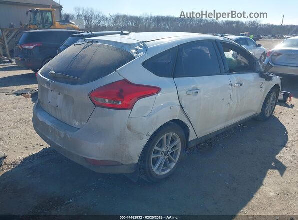 1FADP3K23JL203791 2018 FORD FOCUS White Задня права чверть