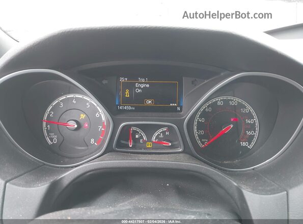 1FADP3L90HL220943 2017 FORD FOCUS ST Gray უკანა სავარძლების ხედი