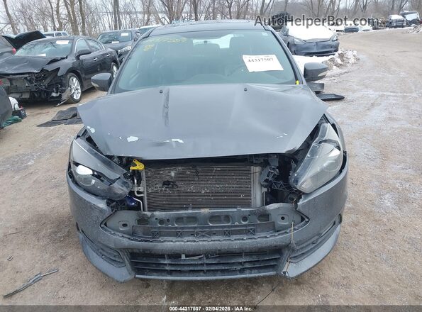 1FADP3L90HL220943 2017 FORD FOCUS ST Gray ხელსაწყოთა პანელის ხედი