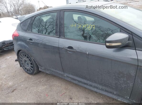 1FADP3L90HL220943 2017 FORD FOCUS ST Gray უკანა სალონის ხედი