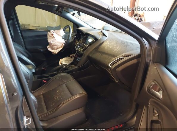1FADP3L90HL283461 2017 FORD FOCUS ST Black წინა სალონის ხედი