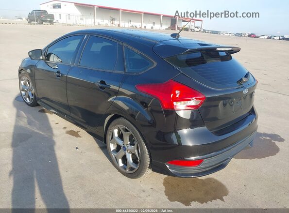 1FADP3L90HL290183 2017 FORD FOCUS ST Black Rear left
