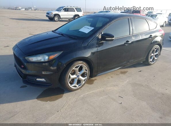1FADP3L90HL290183 2017 FORD FOCUS ST Black Front left