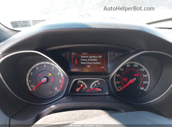 1FADP3L92GL389036 2016 FORD FOCUS ST Black Вид задніх сидінь
