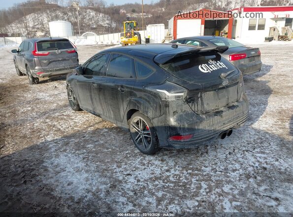 1FADP3L92HL307016 2017 FORD FOCUS ST Black Rear left