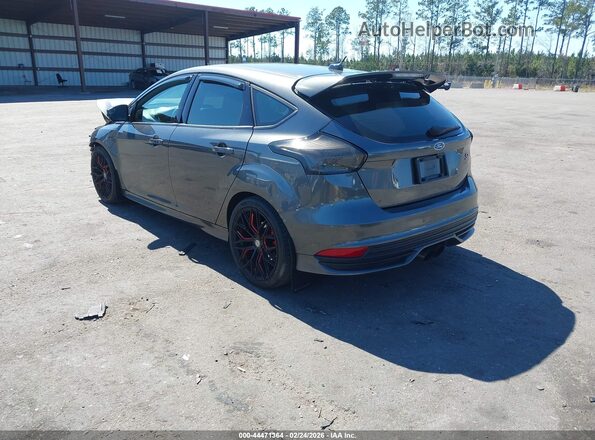 1FADP3L92JL289588 2018 FORD FOCUS ST Серый Задняя левая четверть