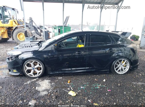 1FADP3L96GL206821 2016 FORD FOCUS ST Black Вид задньої частини салону