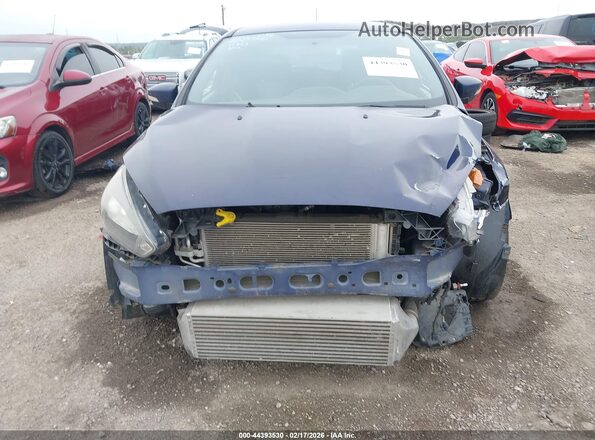 1FADP3L96HL339452 2017 FORD FOCUS ST Blue Սարքավորումների վահանակի տեսք