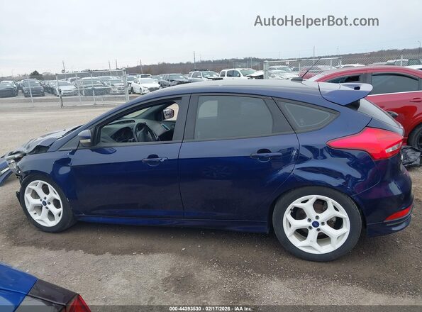 1FADP3L96HL339452 2017 FORD FOCUS ST Blue Սալոնի 360 աստիճան տեսք