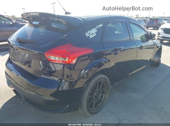 1FADP3L96JL220614 2018 FORD FOCUS ST Black Tył prawy