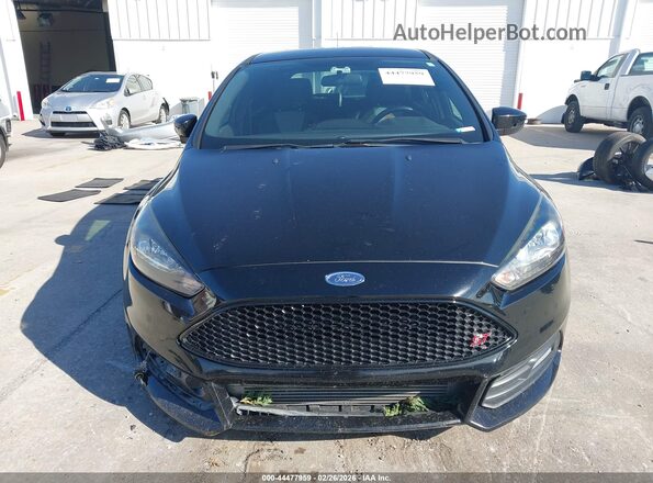 1FADP3L96JL220614 2018 FORD FOCUS ST Black Widok wnętrza z tyłu