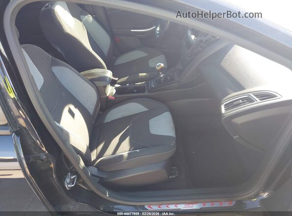 1FADP3L96JL220614 2018 FORD FOCUS ST Black Widok wnętrza z przodu
