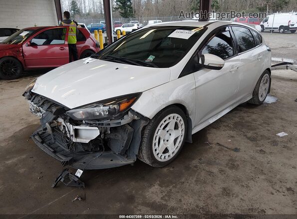 1FADP3L97JL283009 2018 FORD FOCUS ST White წინა მარცხენა ხედი სამი მეოთხედიდან