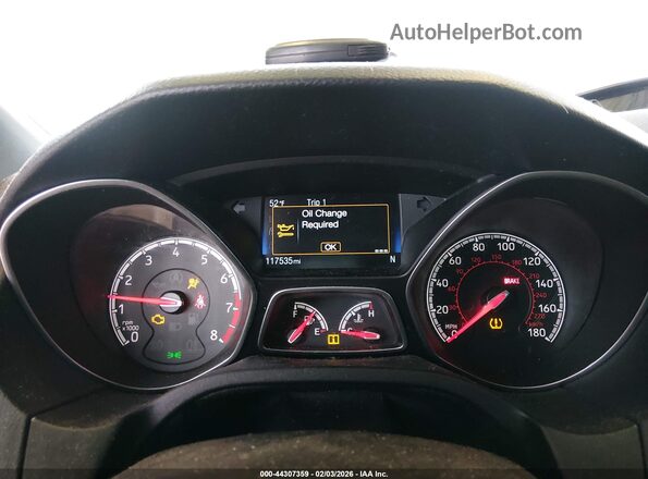 1FADP3L97JL283009 2018 FORD FOCUS ST White უკანა სავარძლების ხედი