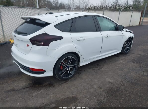 1FADP3L98GL317922 2016 FORD FOCUS ST White Задня права чверть