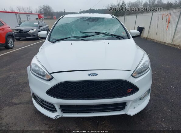1FADP3L98GL317922 2016 FORD FOCUS ST White Вид щитка приладів