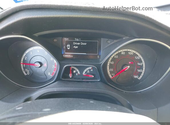 1FADP3L98HL219250 2017 FORD FOCUS ST Gray უკანა სავარძლების ხედი