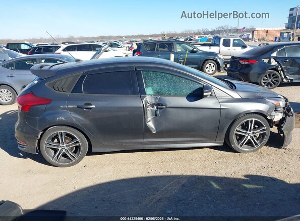 1FADP3L98HL219250 2017 FORD FOCUS ST Gray უკანა სალონის ხედი