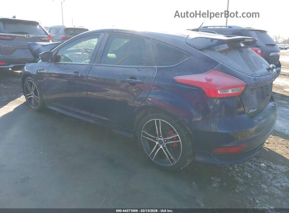 1FADP3L99HL340840 2017 FORD FOCUS ST Purple Rear left