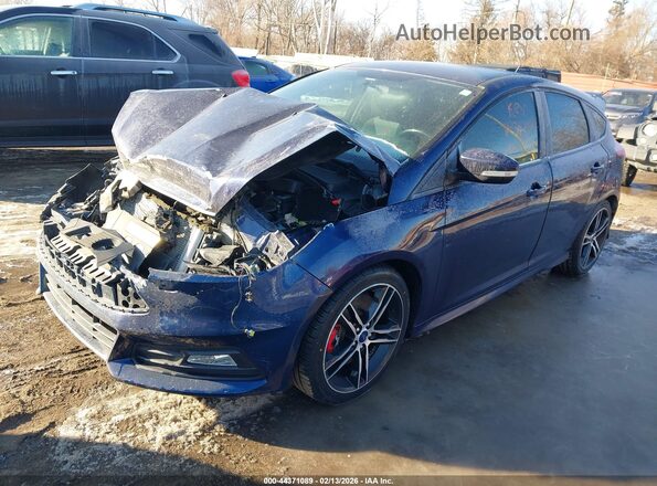 1FADP3L99HL340840 2017 FORD FOCUS ST Purple Front left