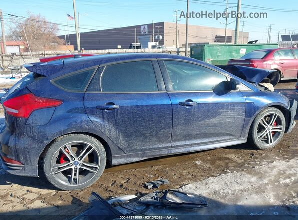 1FADP3L99HL340840 2017 FORD FOCUS ST Purple Rear interior view