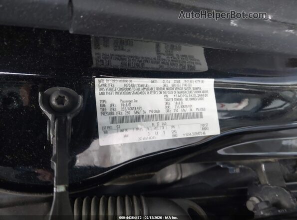 1FADP3L9XGL266620 2016 FORD FOCUS ST Черный Вид подкапотного пространства