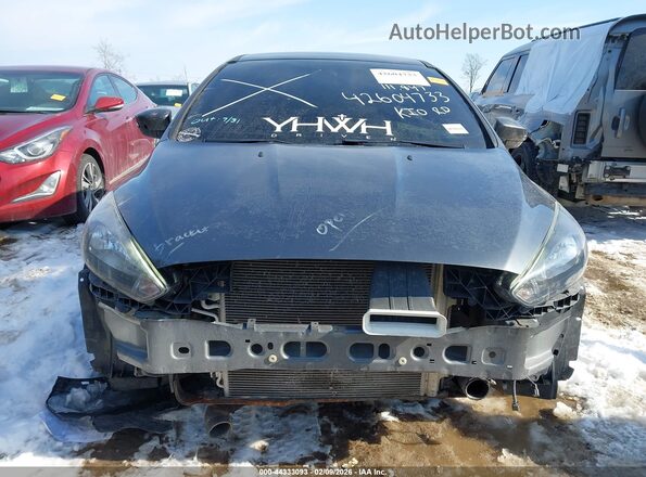 1FADP3L9XJL247265 2018 FORD FOCUS ST Gray Դիմացի տեսք