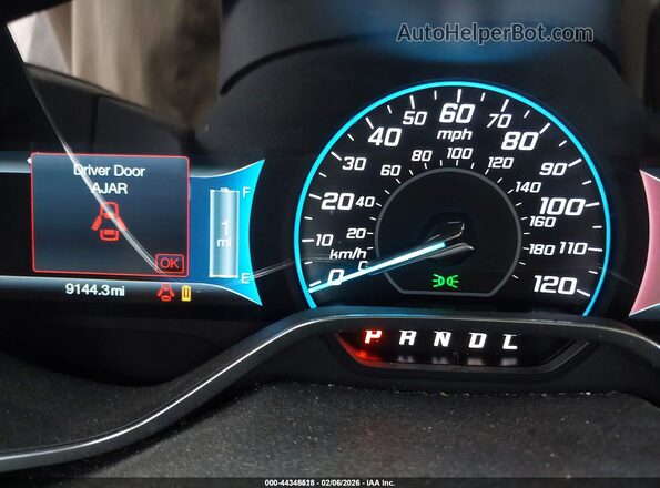 1FADP3R41GL388312 2016 FORD FOCUS ELECTRIC Черный Вид задней части салона