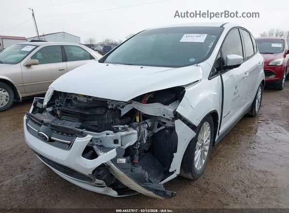 1FADP5AU5HL110652 2017 FORD C-MAX HYBRID White წინა მარცხენა ხედი სამი მეოთხედიდან
