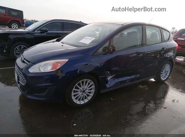 1FADP5AU8GL108943 2016 FORD C-MAX HYBRID Dark Blue Передняя левая четверть