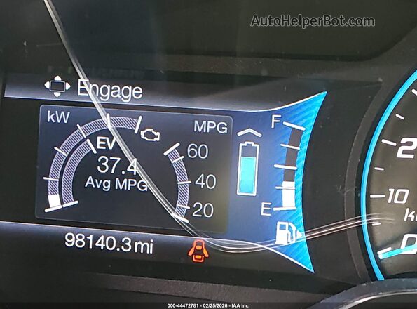 1FADP5AU8GL108943 2016 FORD C-MAX HYBRID Dark Blue 