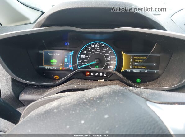 1FADP5AU9GL107316 2016 FORD C-MAX HYBRID Gray Вид задніх сидінь