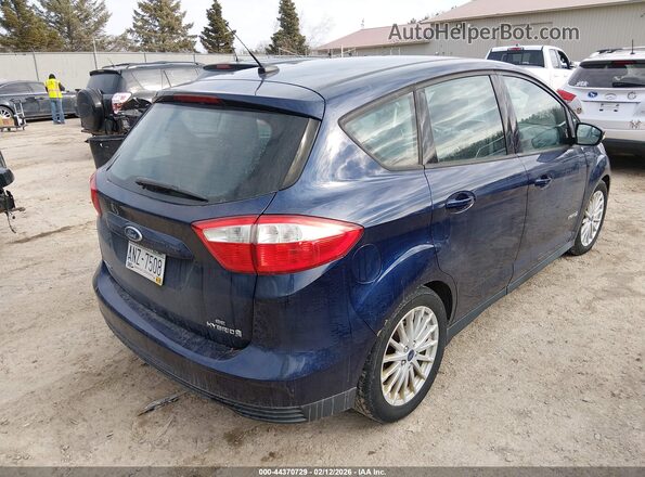 1FADP5AUXGL109088 2016 FORD C-MAX HYBRID Blue Rear right