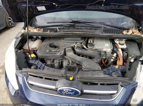 1FADP5AUXGL109088 2016 FORD C-MAX HYBRID Blue Rear view