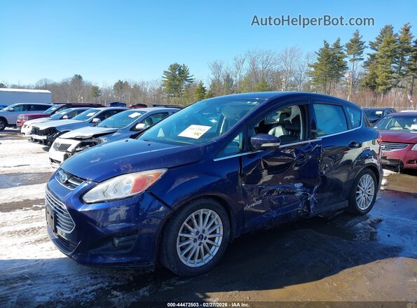 1FADP5BU1GL101461 2016 FORD C-MAX HYBRID Blue წინა მარცხენა ხედი სამი მეოთხედიდან