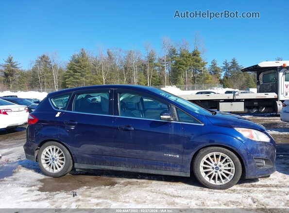 1FADP5BU1GL101461 2016 FORD C-MAX HYBRID Blue ხელსაწყოთა პანელის ხედი