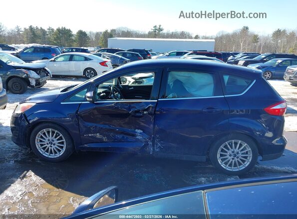 1FADP5BU1GL101461 2016 FORD C-MAX HYBRID Blue უკანა სალონის ხედი